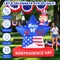 6 FT 4th of July Inflatables Outdoor Decorations Fourth of July
